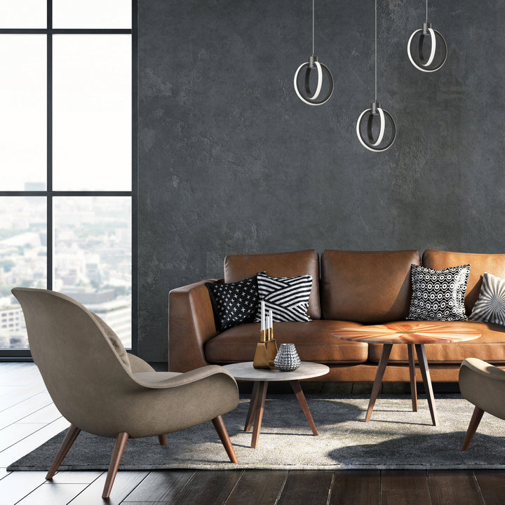 Dainolite Canada - 9228-614LEDP-MB - LED Pendant - Parson - Black