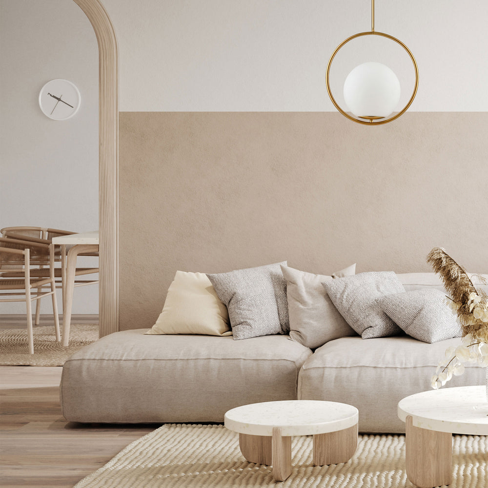 Dainolite Canada - ADR-161P-AGB - One Light Pendant - Adrienna - Aged Brass