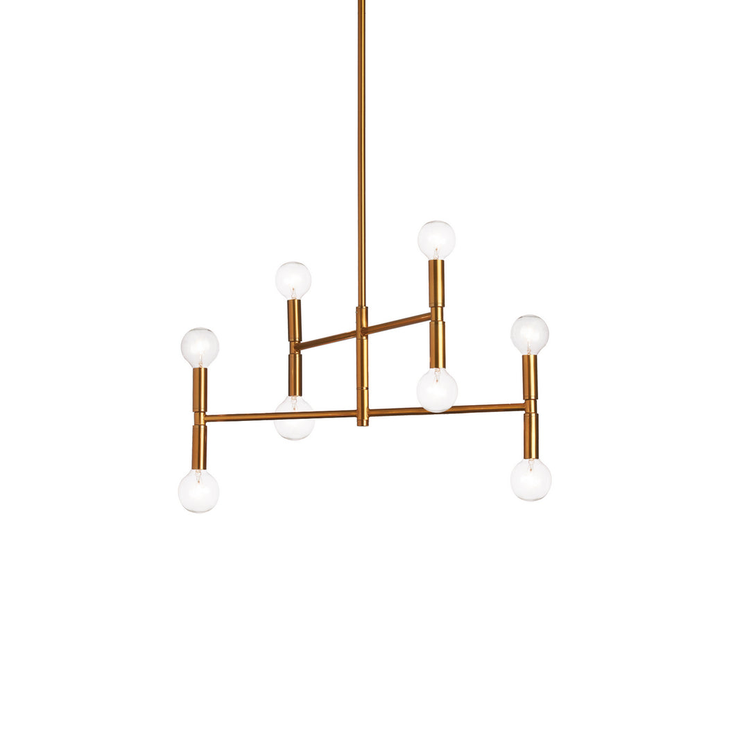 Ava Eight Light Chandelier in Vintage Bronze - available from The Lighting Shoppe, trusted by Canadian homeowners
