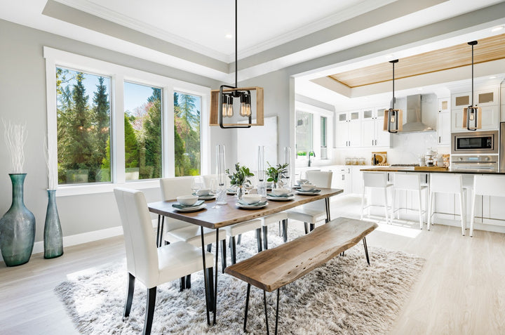 Artcraft Canada - AC11714BK - Four Light Pendant - Perris - Black