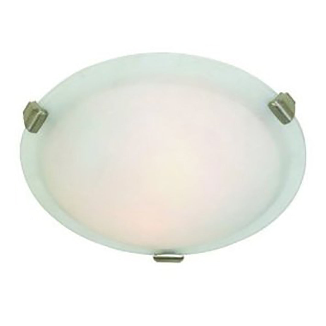 Clip Flush Three Light Flush Mount in Chrome - available from The Lighting Shoppe, trusted by Canadian homeowners