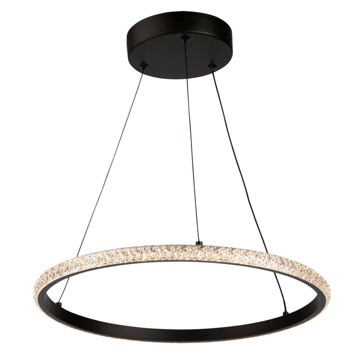 Artcraft Canada - AC6710BK - LED Pendant - Nova - Black