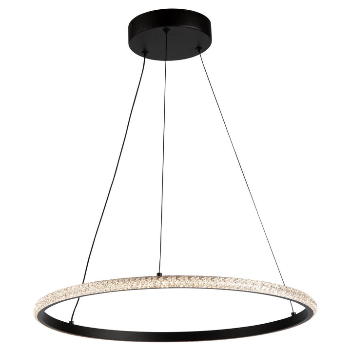 Artcraft Canada - AC6711BK - LED Pendant - Nova - Black