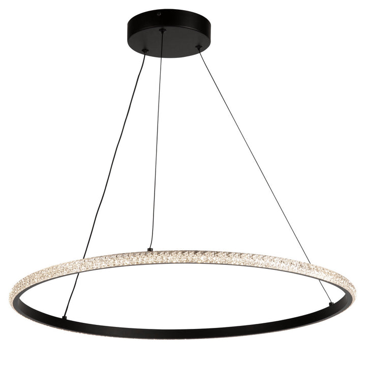 Artcraft Canada - AC6712BK - LED Pendant - Nova - Black