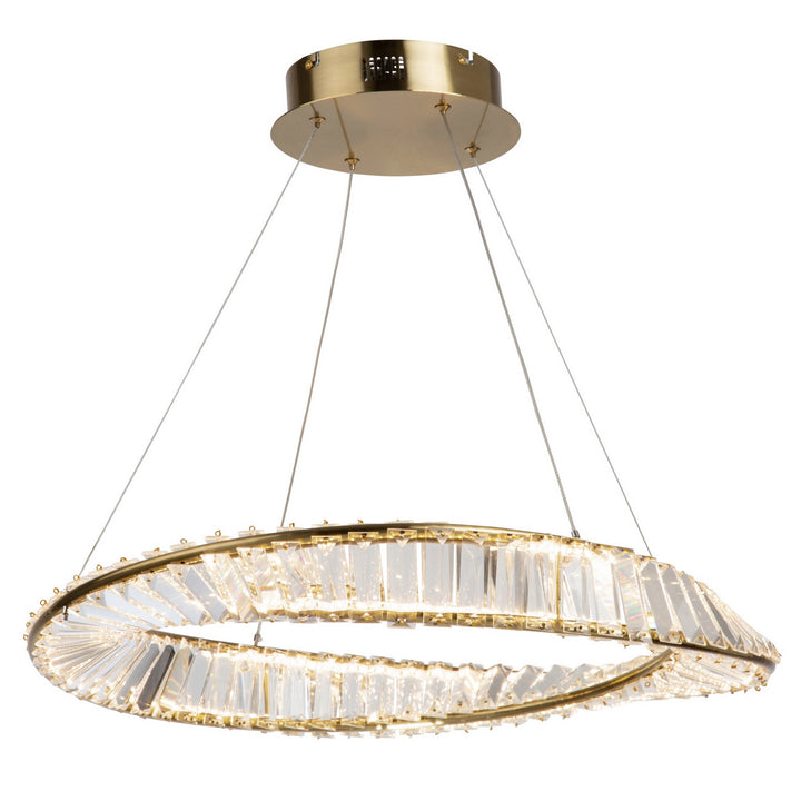 Artcraft Canada - AC6720BB - LED Pendant - Stella - Brushed Brass