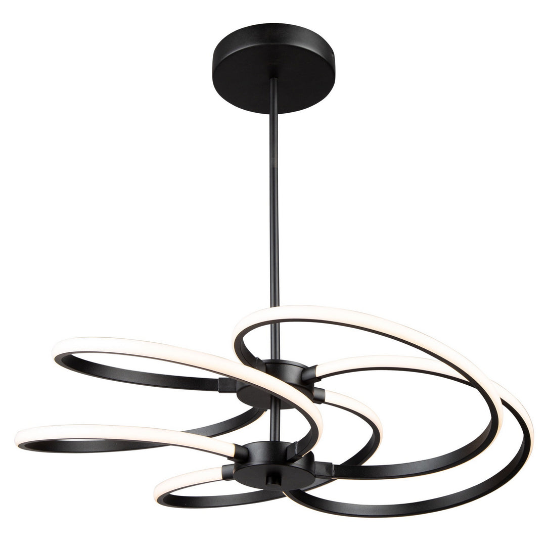 Artcraft Canada - AC7688BK - LED Pendant - Equinox - Black