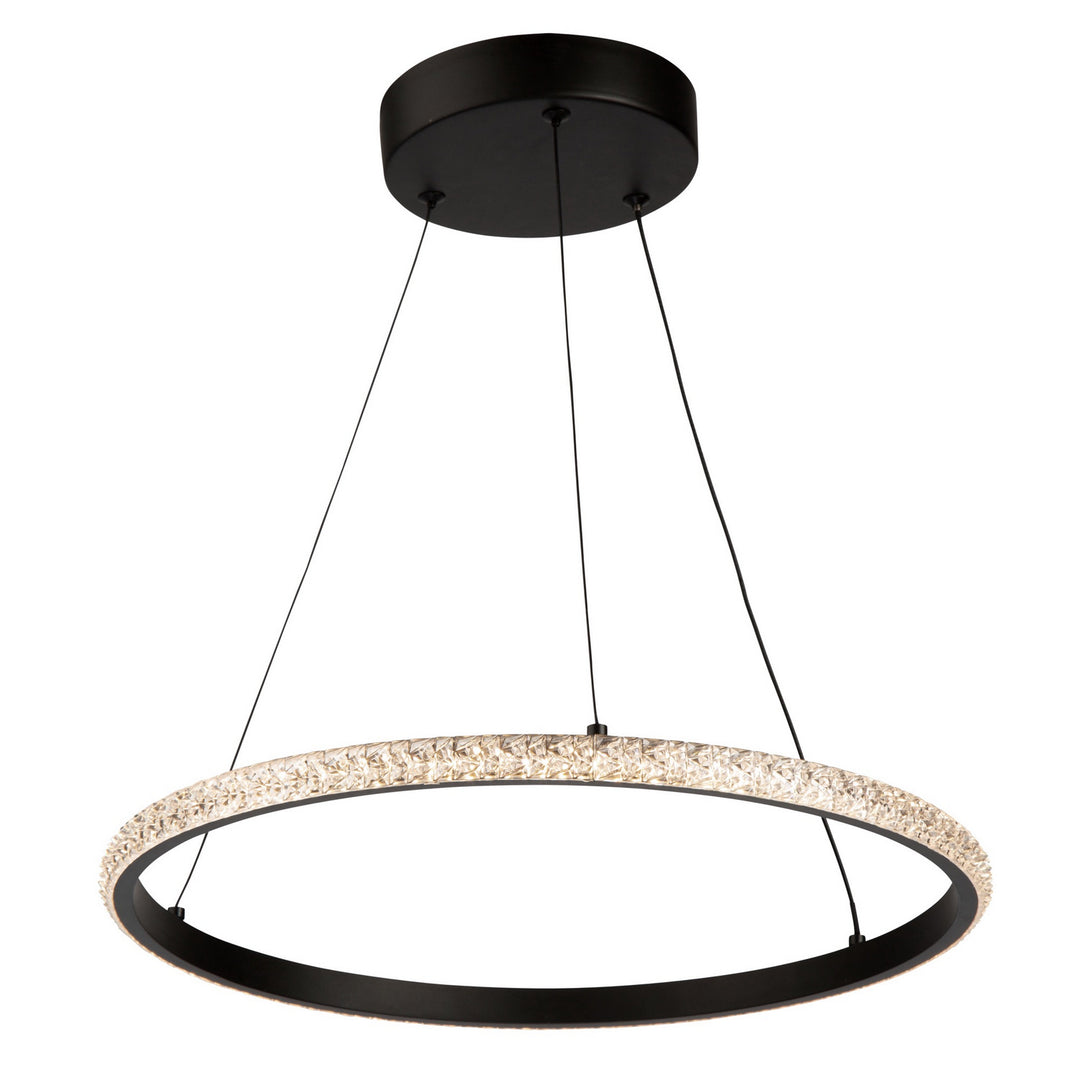Artcraft Canada - AC6710BK - LED Pendant - Nova - Black