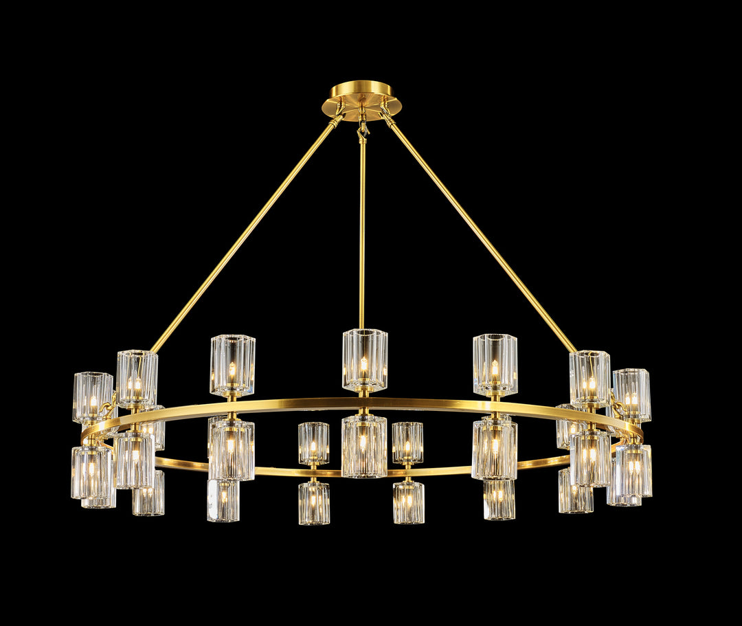 Paris 30 Light Pendant in Antique Brass - available from The Lighting Shoppe, trusted by Canadian homeowners