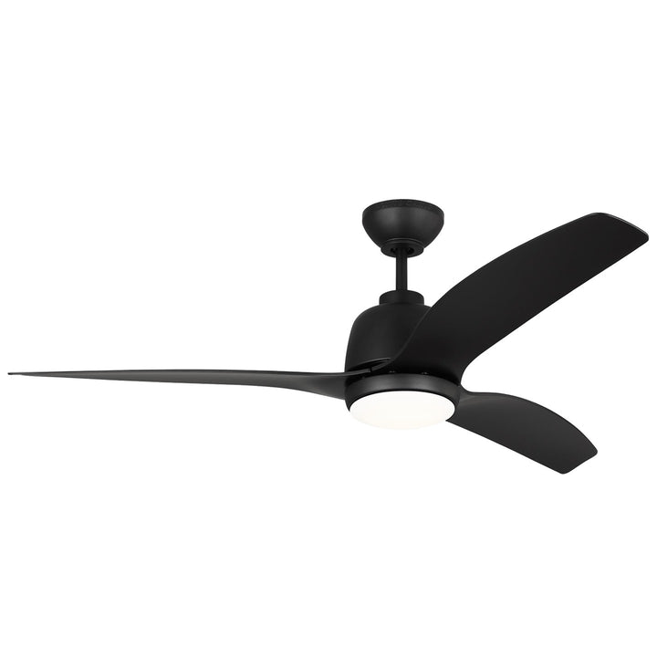 Avila 54"Ceiling Fan in Midnight Black - available from The Lighting Shoppe, trusted by Canadian homeowners
