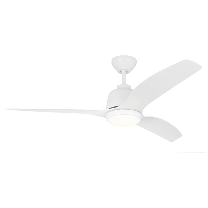 Avila 54"Ceiling Fan in Matte White - available from The Lighting Shoppe, trusted by Canadian homeowners
