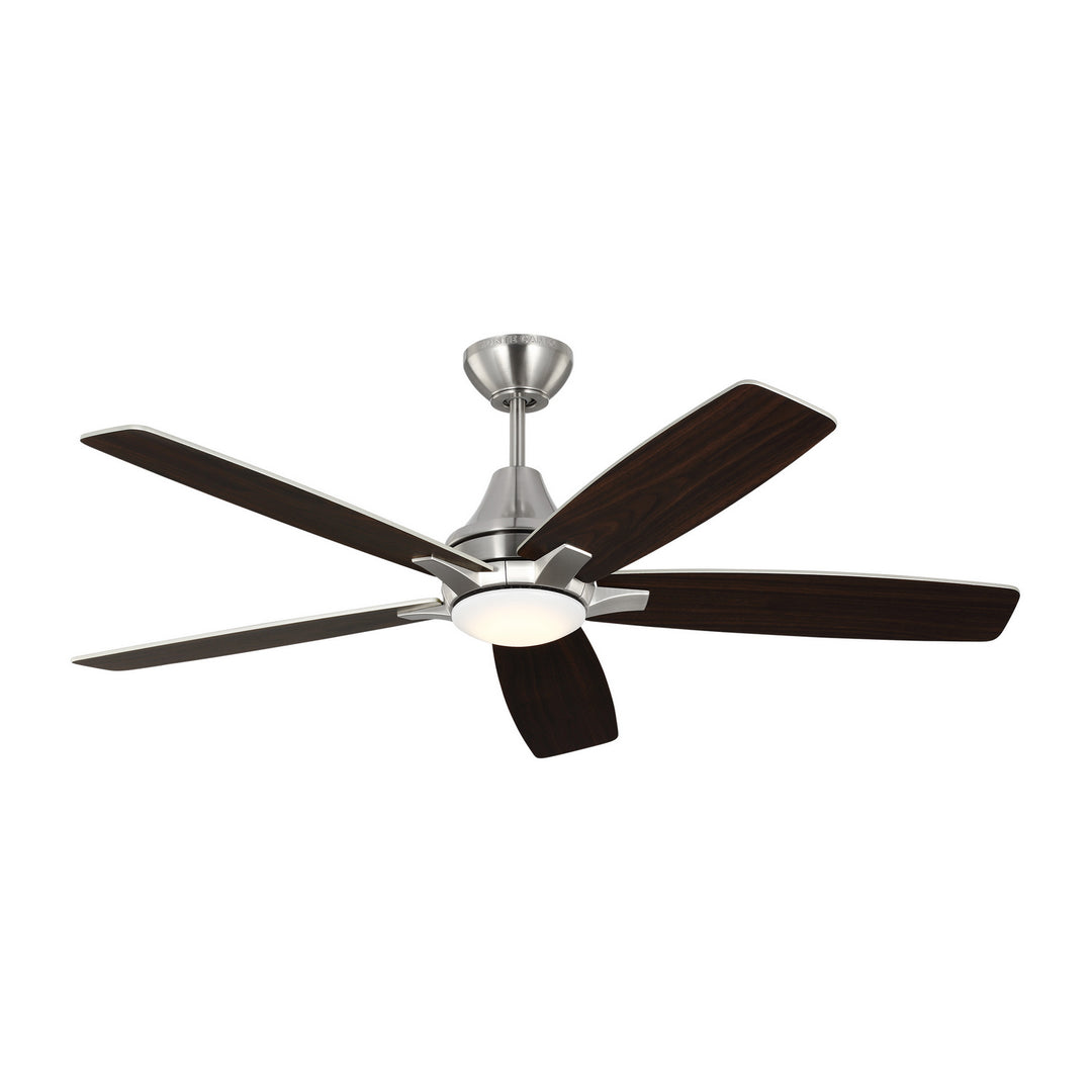 Lowden 52" Ceiling Fan in Brushed Steel - available from The Lighting Shoppe, trusted by Canadian homeowners