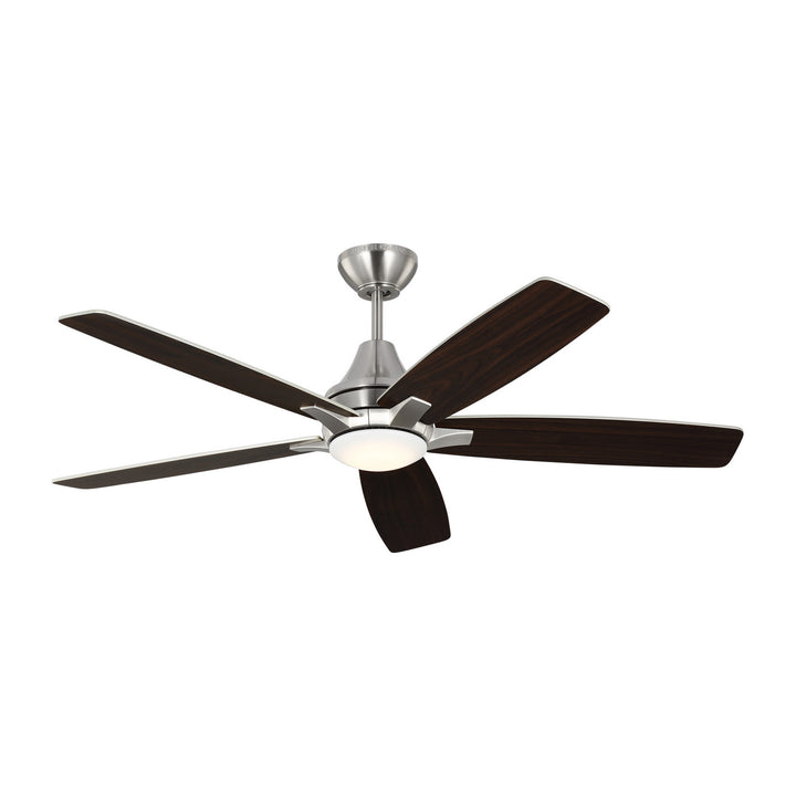 Lowden 52" Ceiling Fan in Brushed Steel - available from The Lighting Shoppe, trusted by Canadian homeowners