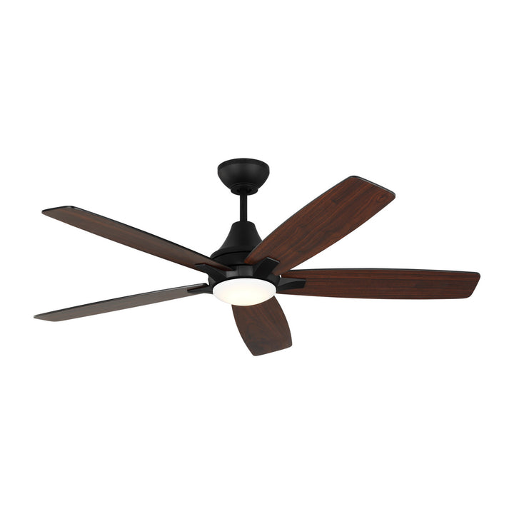 Generation Lighting Canada - 5LWDR52MBKD - 52" Ceiling Fan - Lowden - Midnight Black