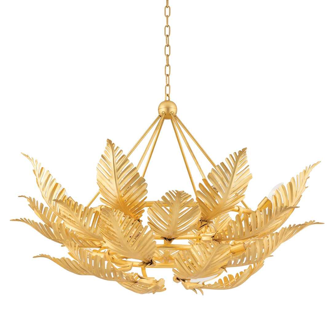 Corbett Lighting Canada - 317-412-GL - 12 Light Chandelier - Tropicale - Gold Leaf