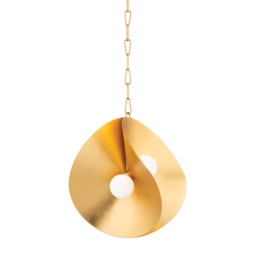 Corbett Lighting Canada - 330-18-GL - LED Pendant - Peony - Gold Leaf