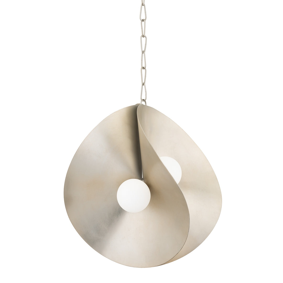 Corbett Lighting Canada - 330-24-WSL - LED Pendant - Peony - Warm Silver Leaf