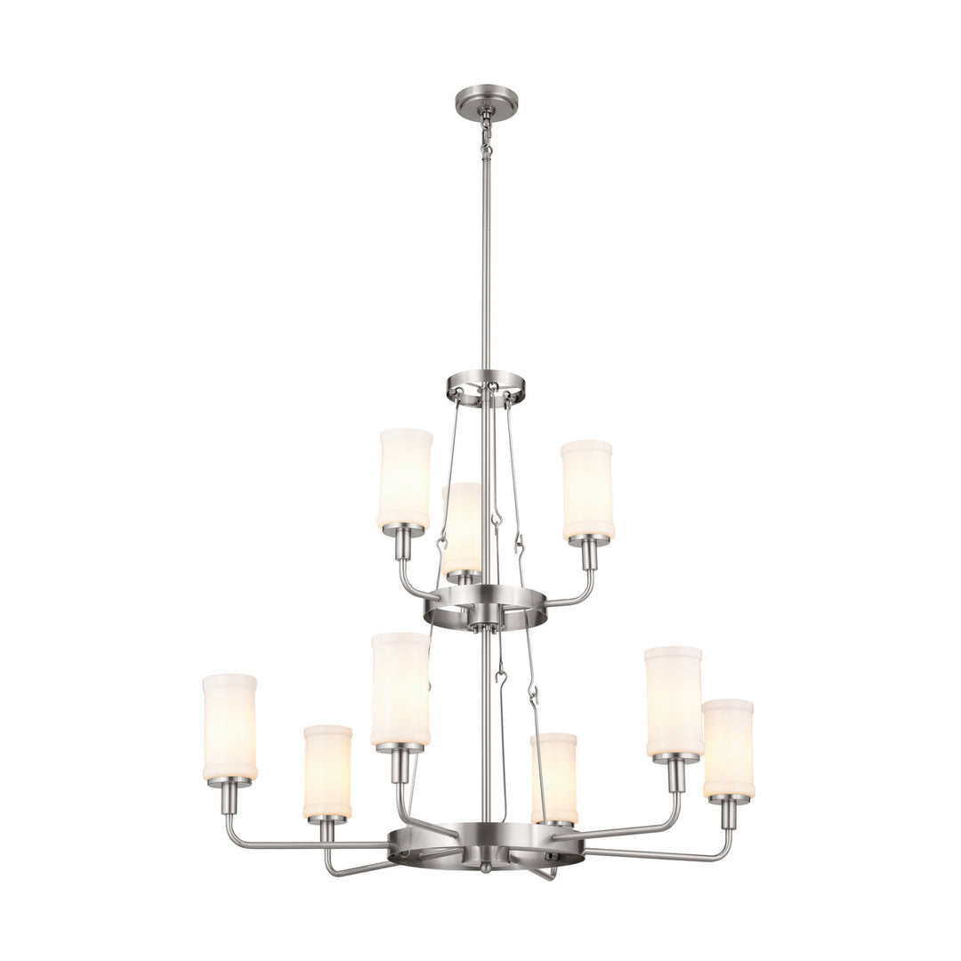 Kichler Canada - 52452CLP - Nine Light Chandelier - Vetivene - Classic Pewter