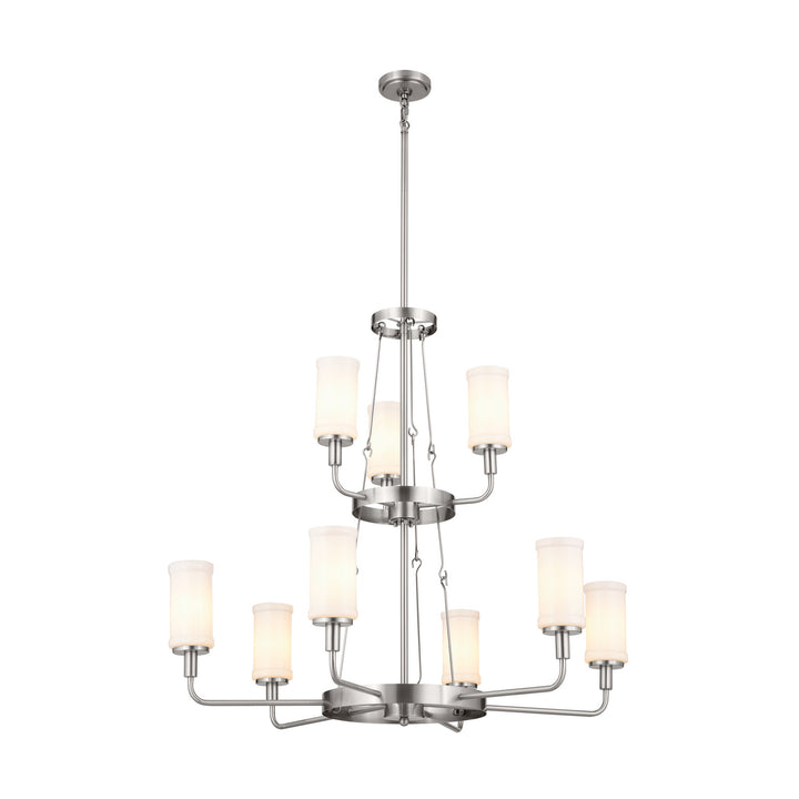 Kichler Canada - 52452CLP - Nine Light Chandelier - Vetivene - Classic Pewter
