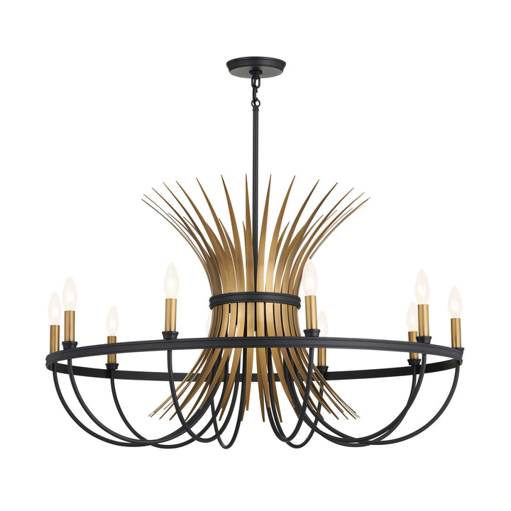Kichler Canada - 52459BK - Ten Light Chandelier - Baile - Black