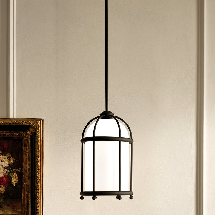 Kichler Canada - 52464BKT - One Light Pendant - Topiary - Textured Black