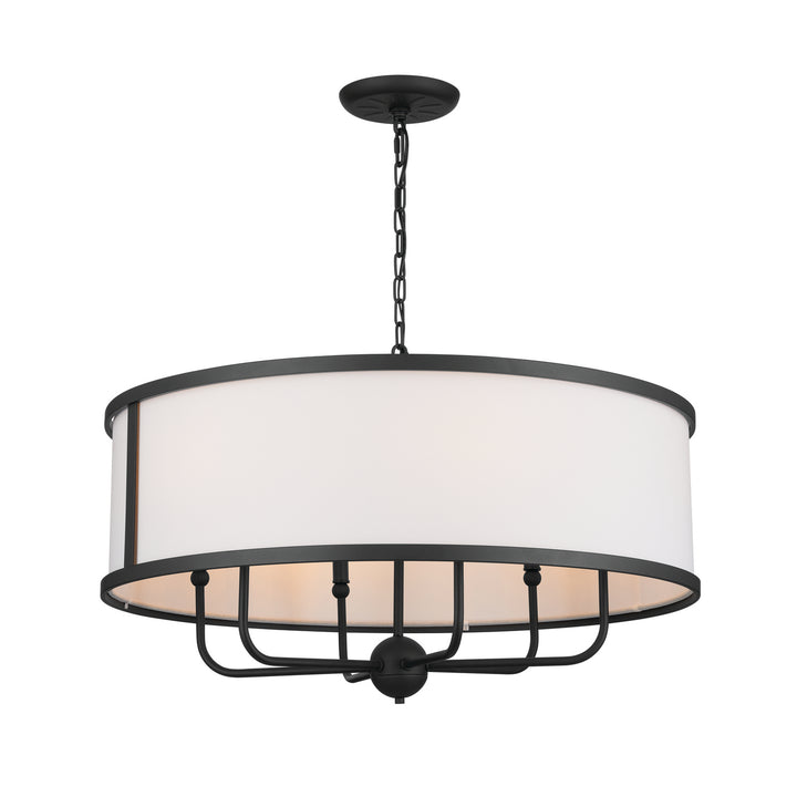 Kichler Canada - 52466BKT - Six Light Chandelier - Heddle - Textured Black