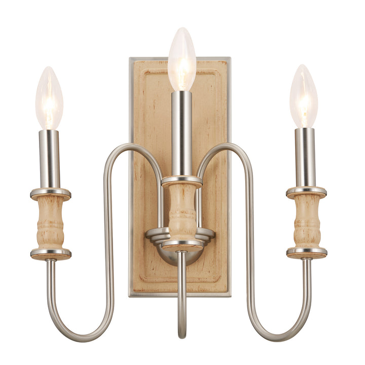 Kichler Canada - 52473NI - Three Light Wall Sconce - Karthe - Brushed Nickel