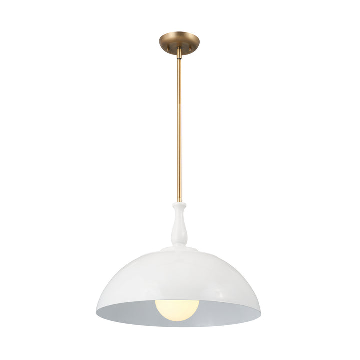 Kichler Canada - 52477WH - One Light Pendant - Fira - White