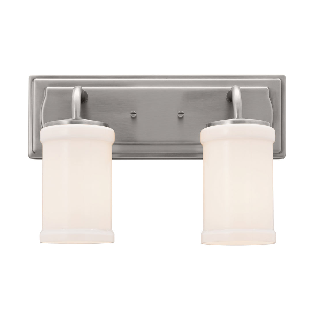 Kichler Canada - 55130CLP - Two Light Bath - Vetivene - Classic Pewter