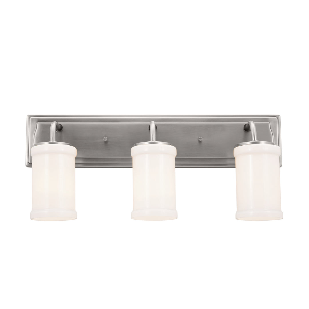 Kichler Canada - 55131CLP - Three Light Bath - Vetivene - Classic Pewter