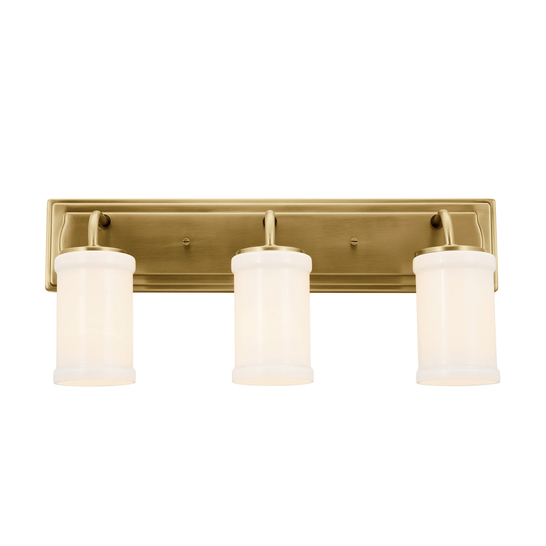 Kichler Canada - 55131NBR - Three Light Bath - Vetivene - Natural Brass