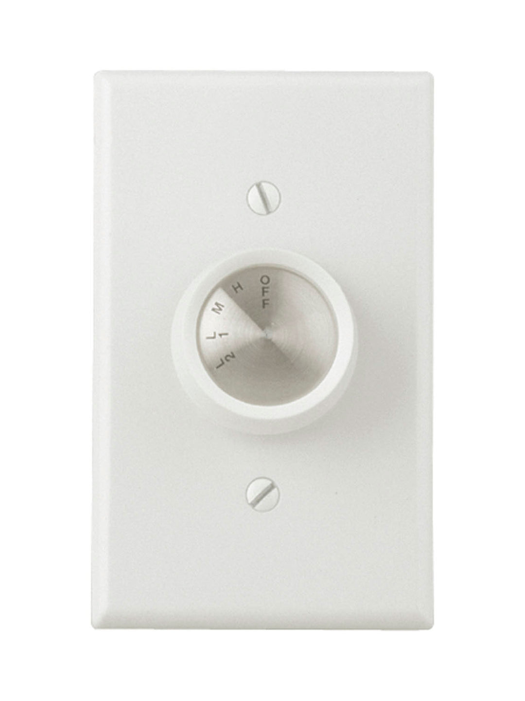 4 Speed Rotary Fan Control 4 Speed Rotary Dial Fan Control in White - available from The Lighting Shoppe, trusted by Canadian homeowners