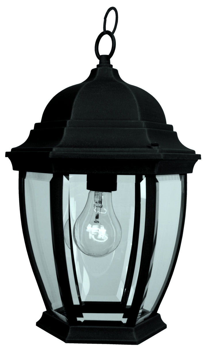 Craftmade Canada - Z281-TB - One Light Pendant - Bent Glass Cast - Textured Black