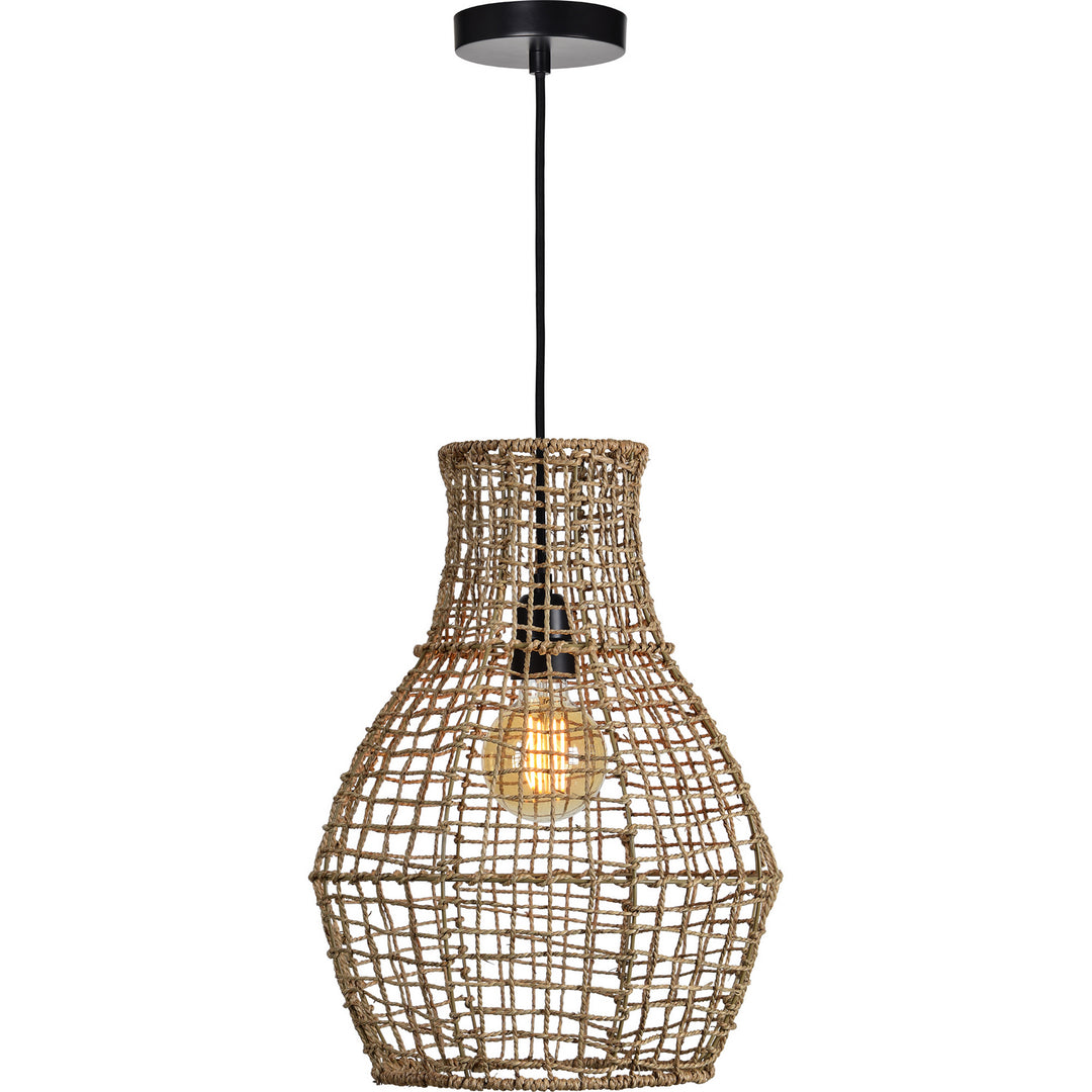 Nahanni One Light Ceiling Fixture in Natural - available from The Lighting Shoppe, trusted by Canadian homeowners
