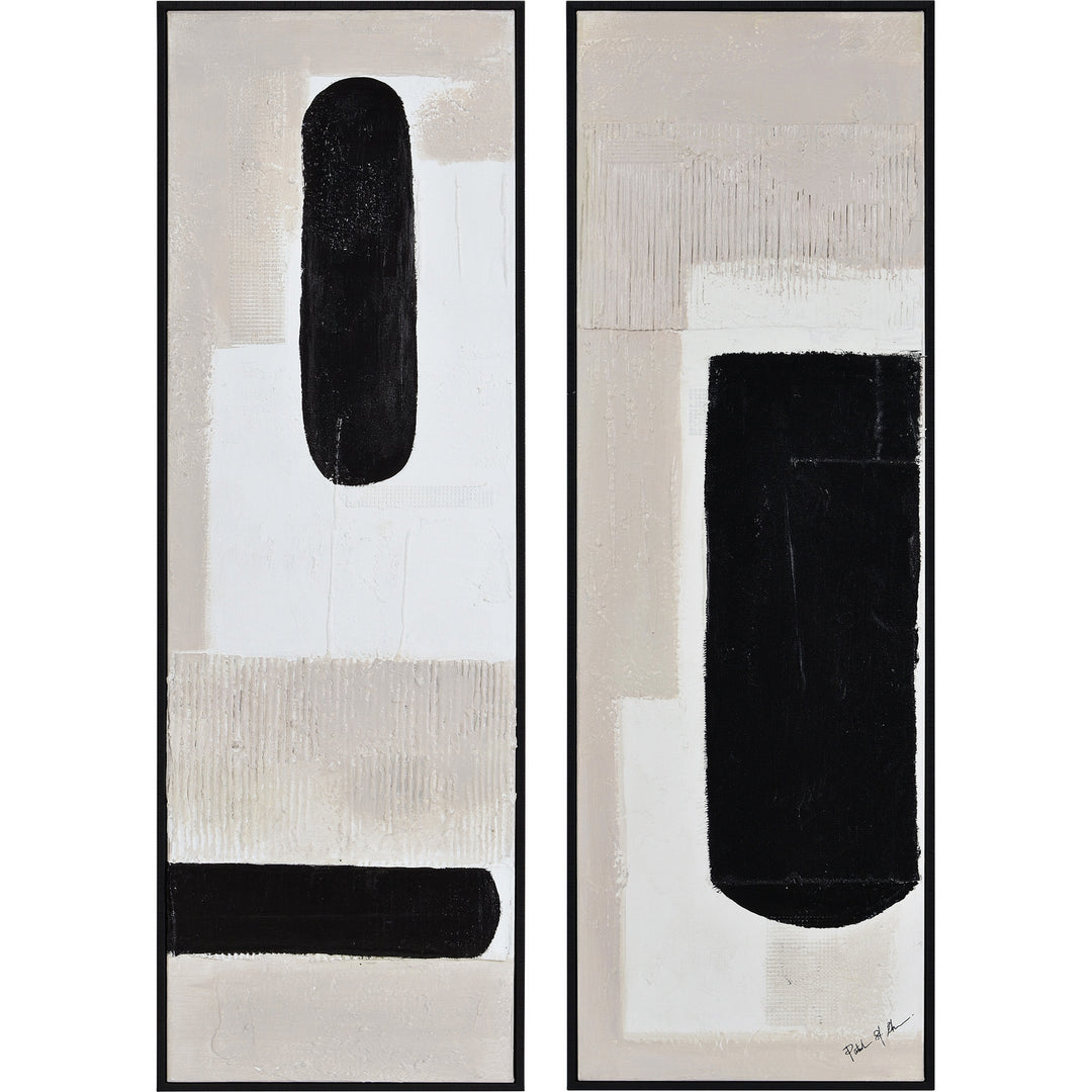 Renwil Canada - OL2122 - Canvas Art - Dragoni - Black
