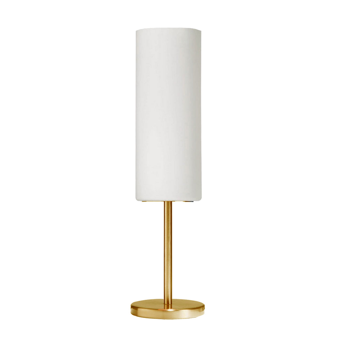 Paza One Light Table Lamp in White - available from The Lighting Shoppe, trusted by Canadian homeowners