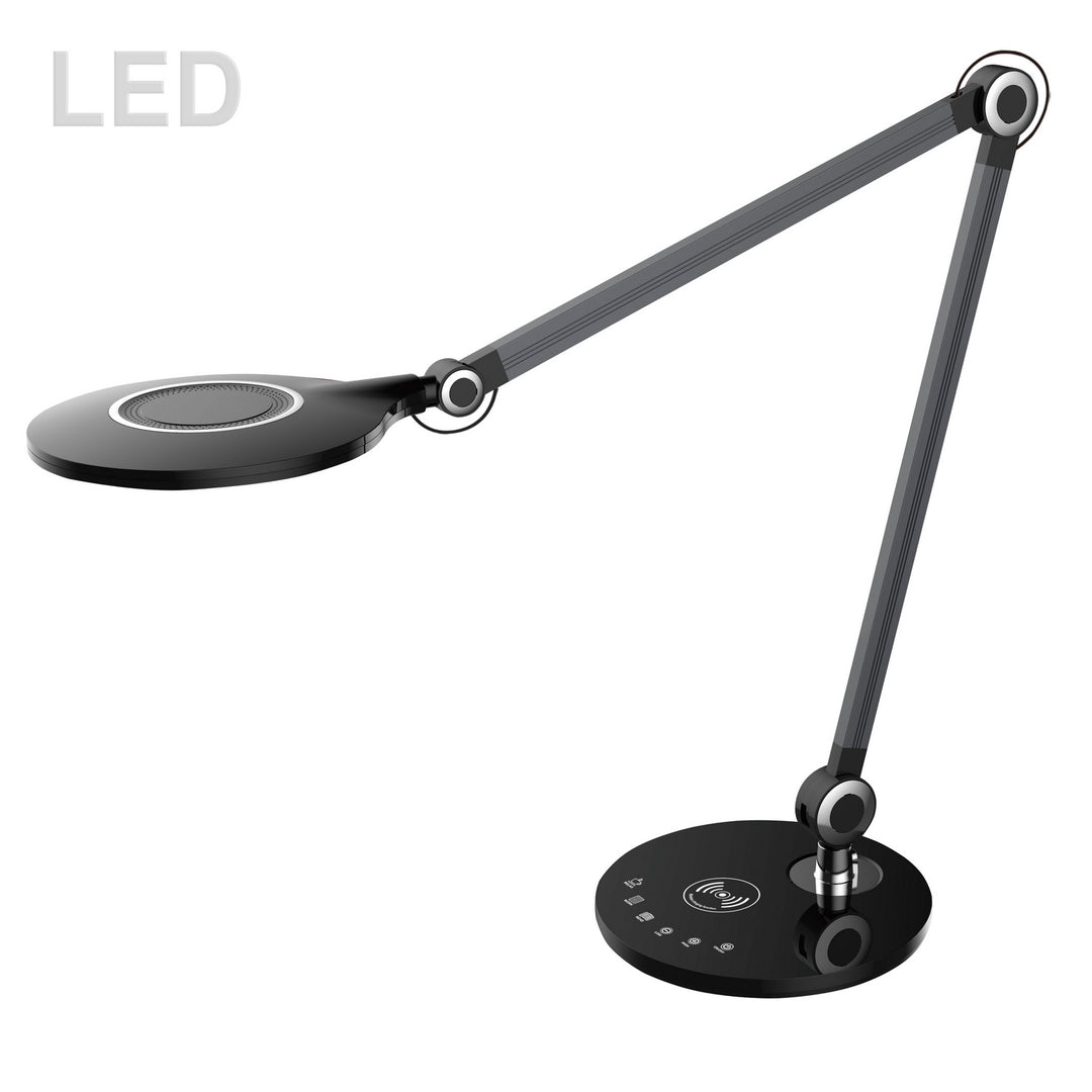 Alina LED Desk Lamp in Black - available from The Lighting Shoppe, trusted by Canadian homeowners