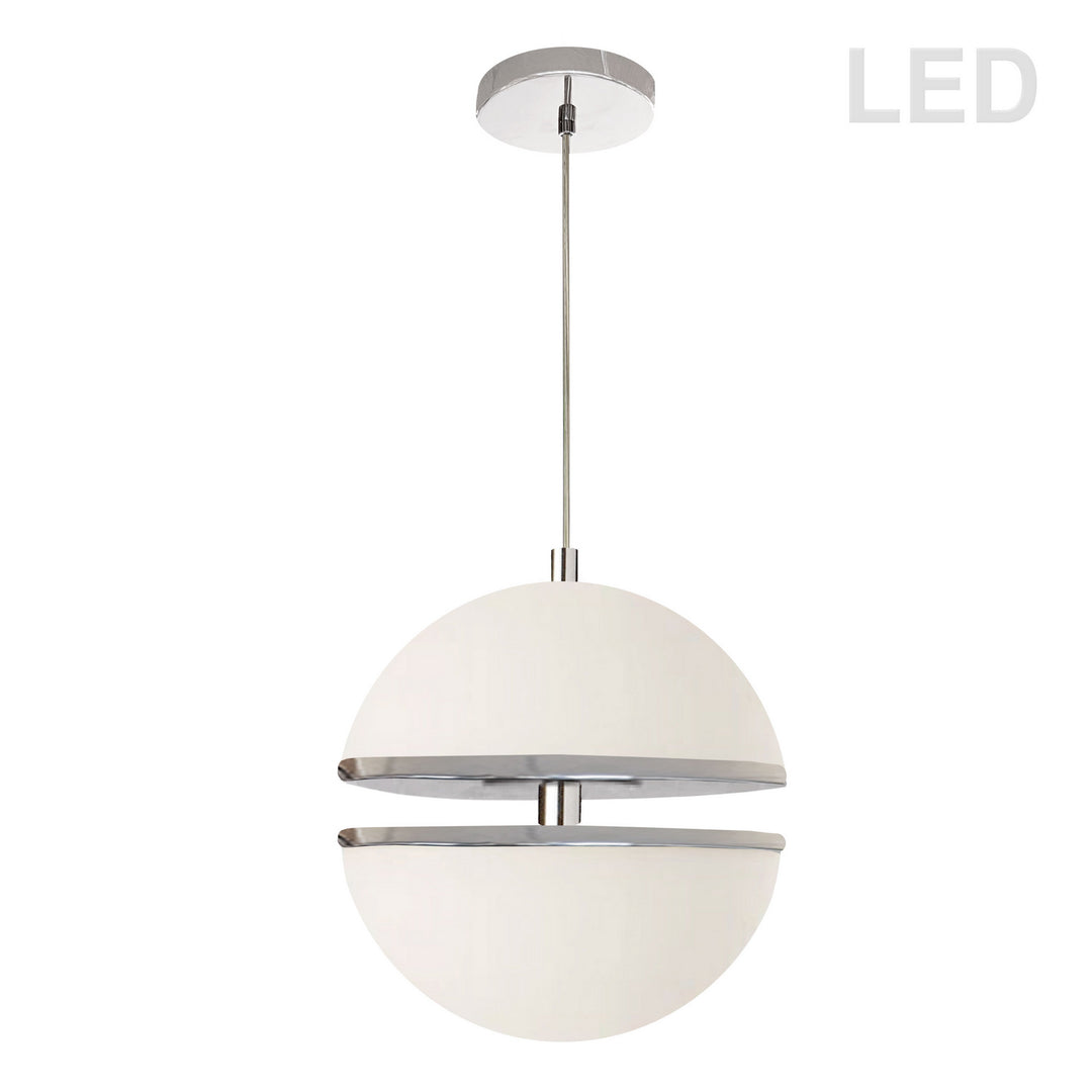 Atomic LED Pendant in White - available from The Lighting Shoppe, trusted by Canadian homeowners