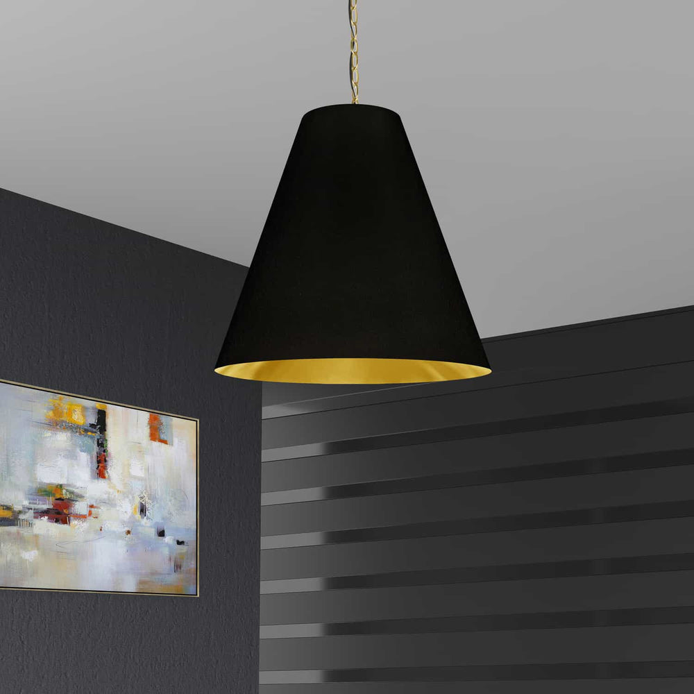 Dainolite Canada - ANA-L-AGB-698 - One Light Pendant - Anaya - Black