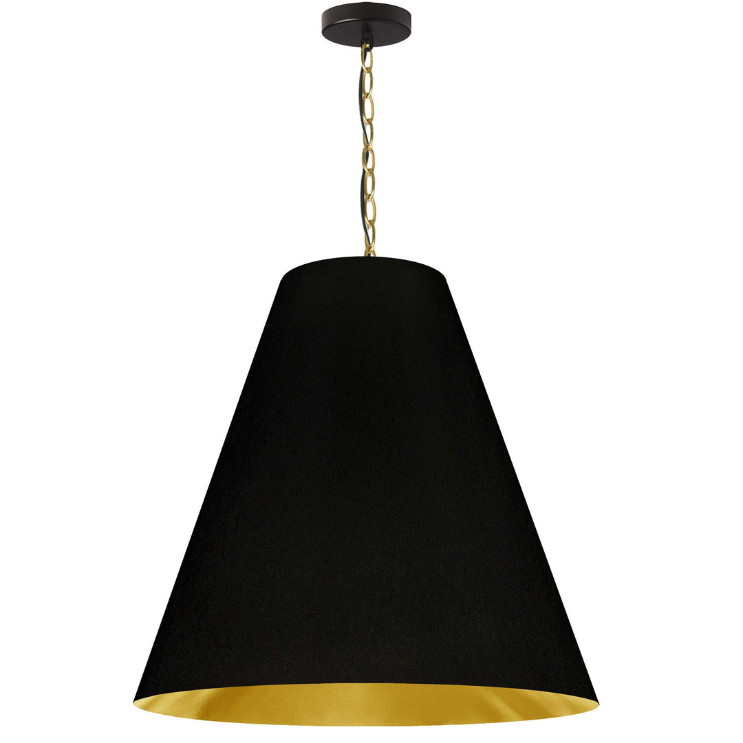 Anaya One Light Pendant in Black - available from The Lighting Shoppe, trusted by Canadian homeowners