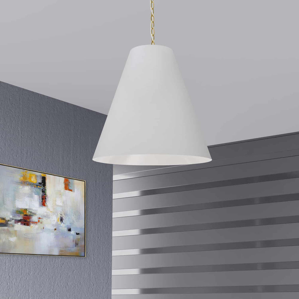 Dainolite Canada - ANA-L-AGB-790 - One Light Pendant - Anaya - White
