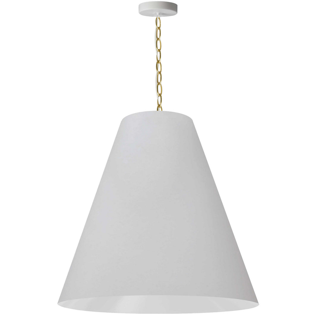 Anaya One Light Pendant in White - available from The Lighting Shoppe, trusted by Canadian homeowners