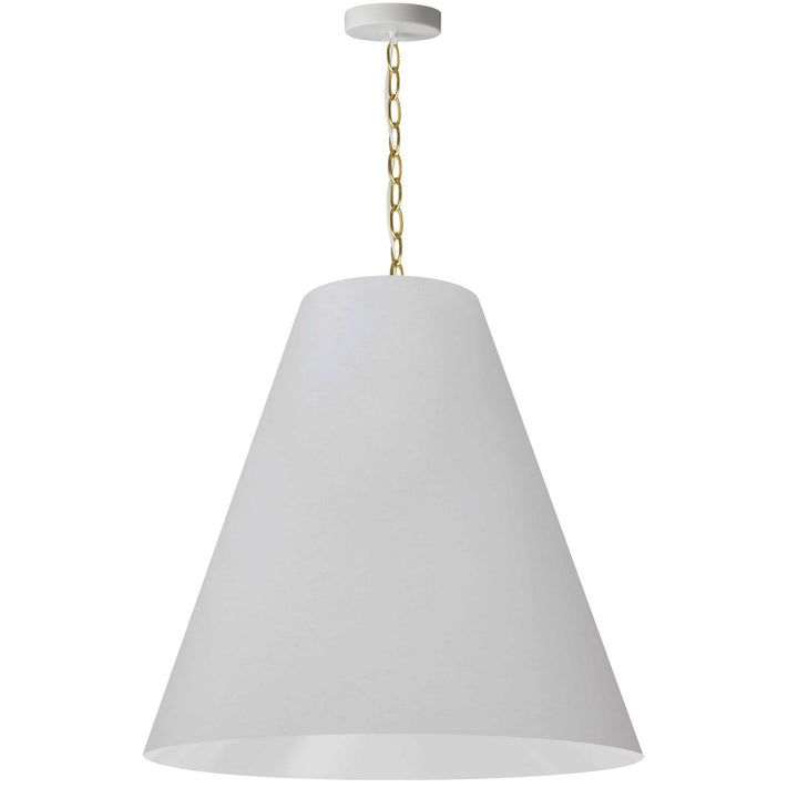Anaya One Light Pendant in White - available from The Lighting Shoppe, trusted by Canadian homeowners