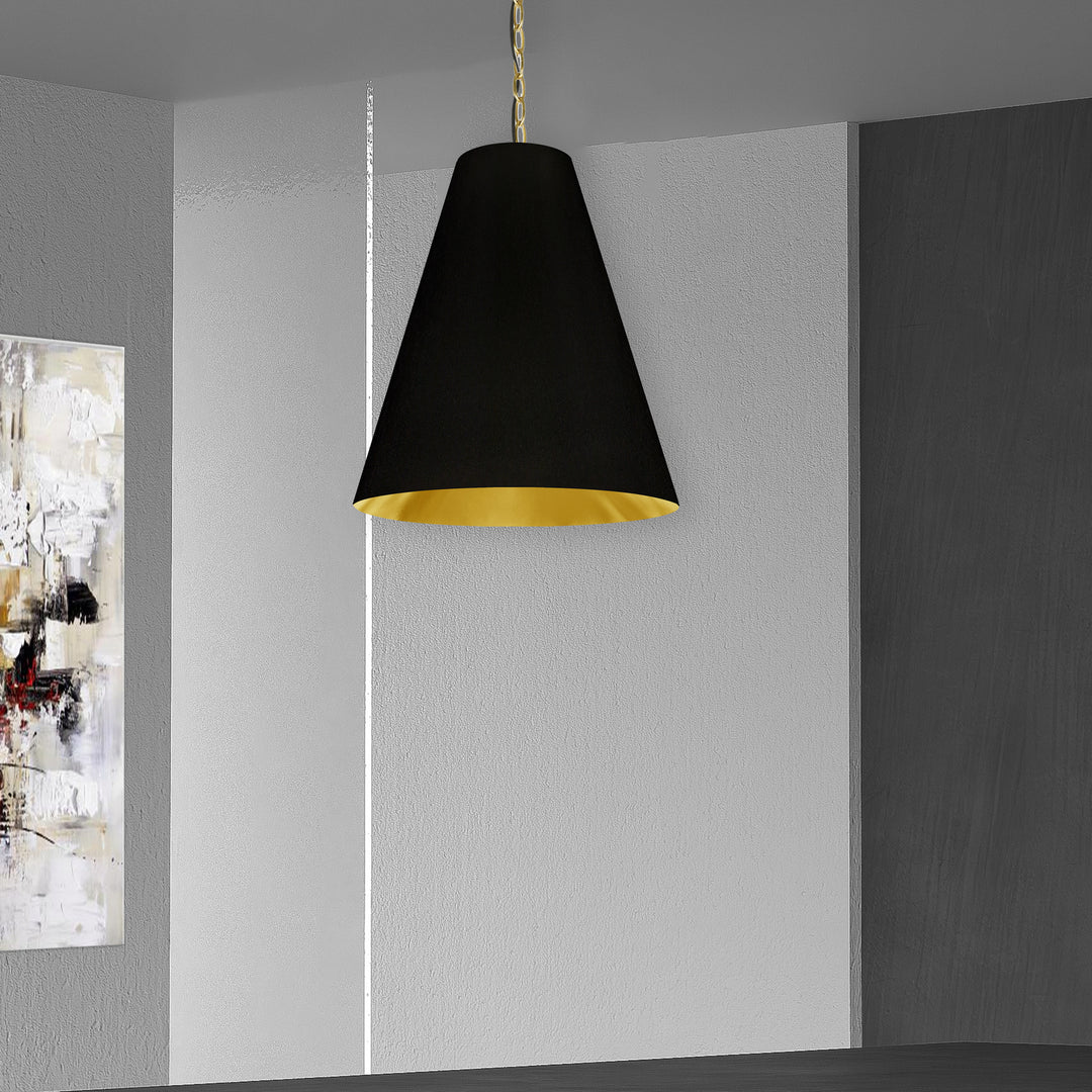 Dainolite Canada - ANA-M-AGB-698 - One Light Pendant - Anaya - Black
