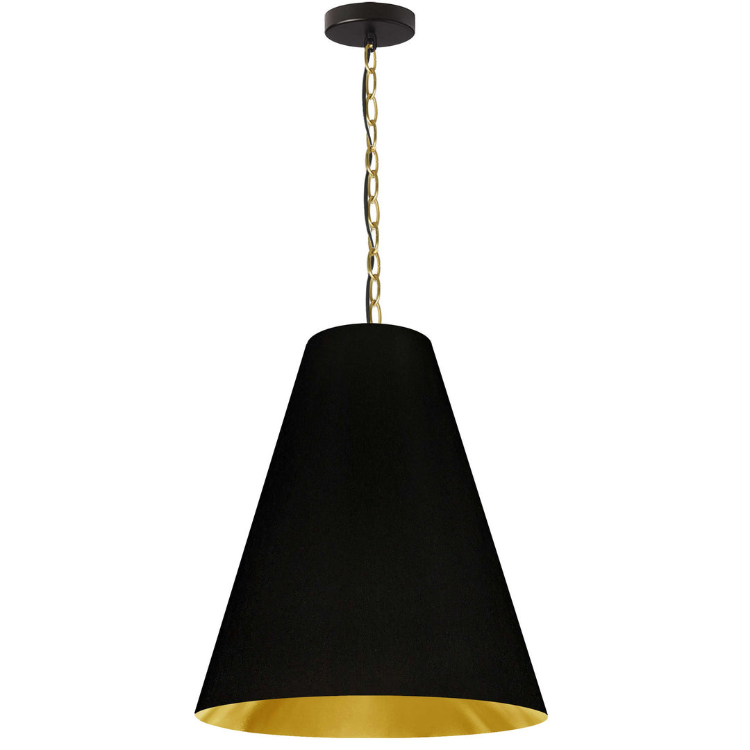 Anaya One Light Pendant in Black - available from The Lighting Shoppe, trusted by Canadian homeowners