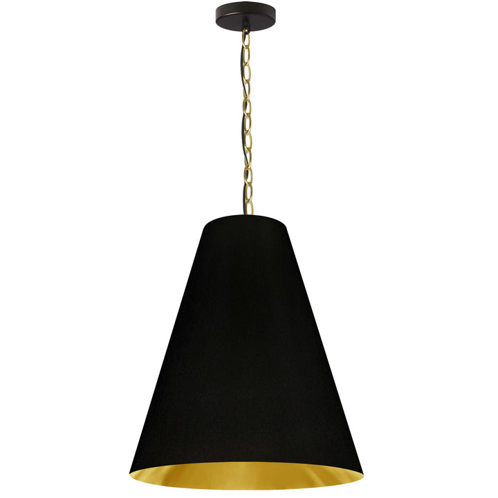 Anaya One Light Pendant in Black - available from The Lighting Shoppe, trusted by Canadian homeowners