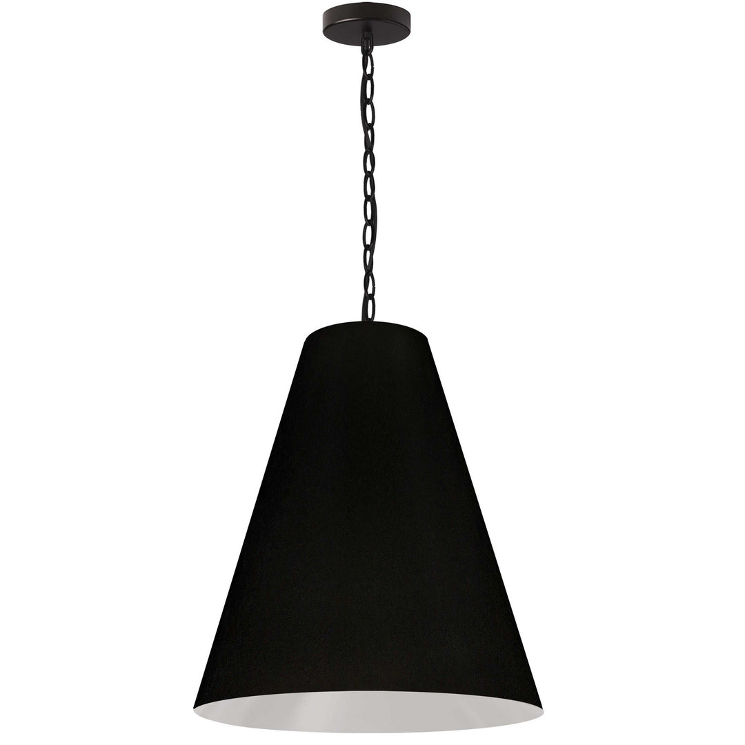 Anaya One Light Pendant in Black - available from The Lighting Shoppe, trusted by Canadian homeowners