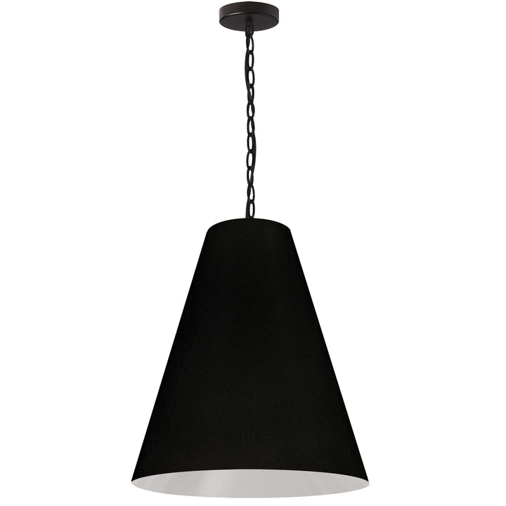 Anaya One Light Pendant in Black - available from The Lighting Shoppe, trusted by Canadian homeowners