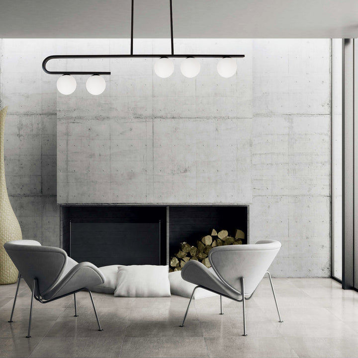 Dainolite Canada - ATL-445HP-MB - Five Light Pendant - Atlas - Black