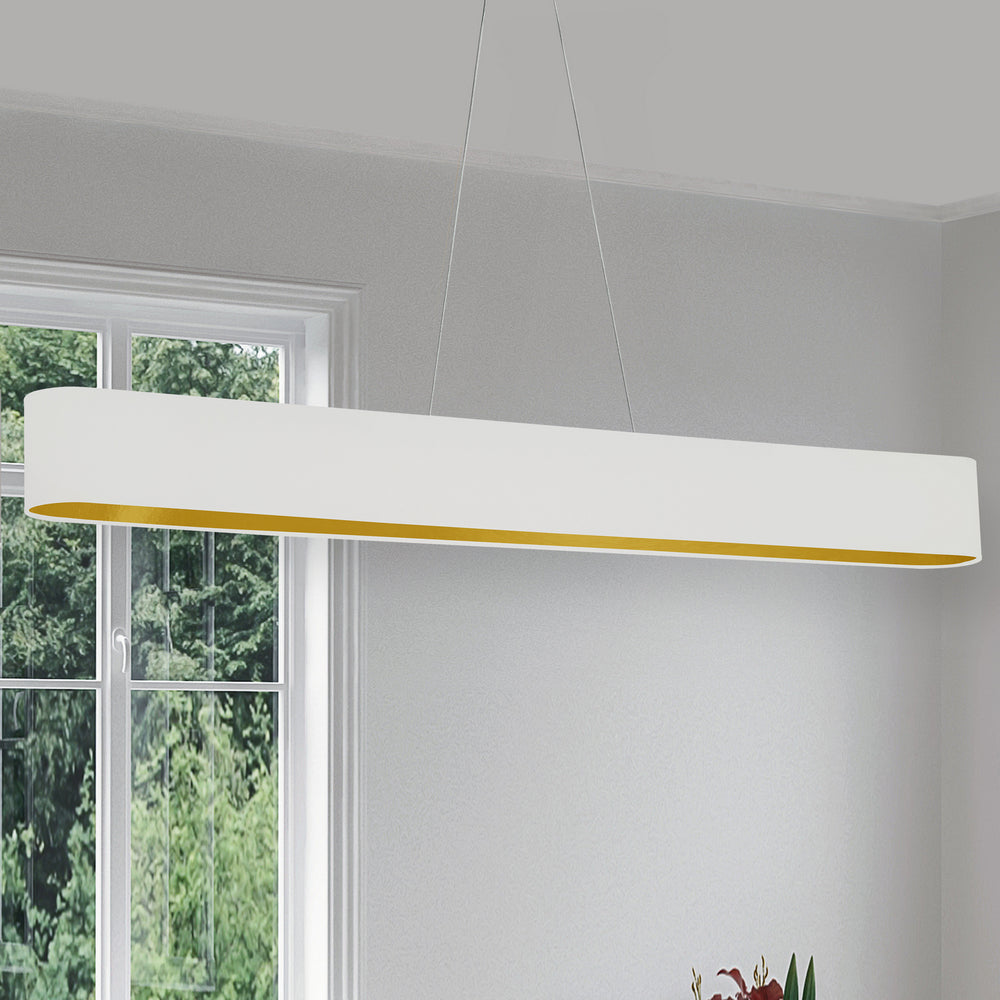 Dainolite Canada - AUB-R5030HP-AGB-692 - LED Pendant - Aubrey - White