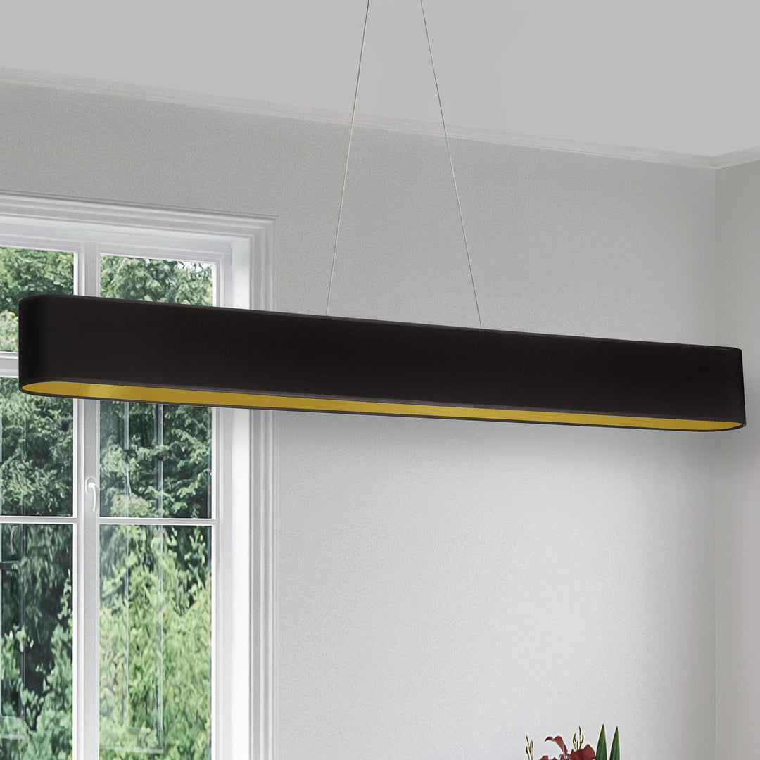 Dainolite Canada - AUB-R5030HP-MB-698 - LED Pendant - Aubrey - Black